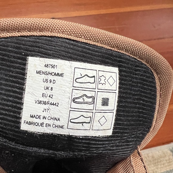 Lands’ End Mens 394765 Insulated Suede Snow Pac Boots Mid Calf Lace Up Brown 9 D - Picture 8 of 9